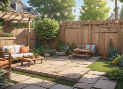 backyard space transformation ideas