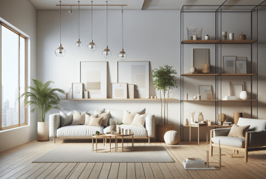 minimalist living spaces ideas