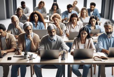 online learning busy adults