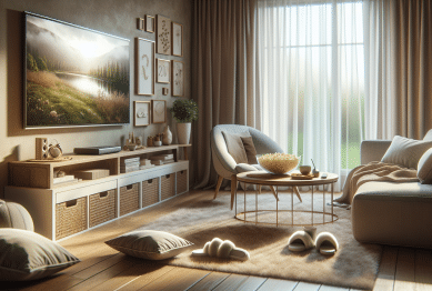 cozy home entertainment ideas