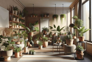 indoor plants small spaces